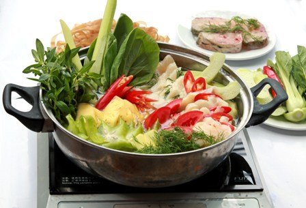 lẩu cá bớp ngon